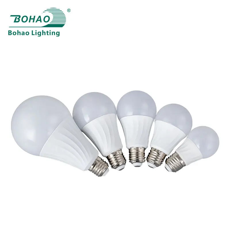 Energy Saving Indoor B22/E27 3W/5W/7W/9W/12W/15W/18W/22W raw material led bulb brightness bulb