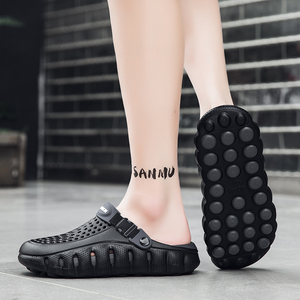 Sandalias Casuales de Verano para Hombre, Transpirables, Antideslizantes, con Suela Suave de EVA, Punta Reforzada, Cómodas, con <span class=keywords><strong>Masaje</strong></span> en los Dedos - Product Image 5