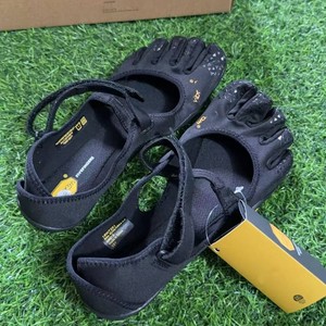 รองเท้าเต้นรำ Vibram V-Soul Fivefingers สำหรับผู้หญิง พื้นรองเท้าทำจากยางแบบแบน วัสดุสังเคราะห์ด้านบน ซับในทำจากผ้าฝ้าย - Product Image 2