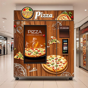 2024 Distributeur automatique de pizza de robot intelligent de nourriture de chauffage automatique avec le lecteur de carte à vendre - Product Image 1