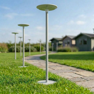 Wholesale All in One Solar Post <b>Light</b> IP65 LED Garden Lamp for Park, Yard & Auxiliary Road With Radar <b>Sensor</b> Built-in <b>Battery</b> FL - Product Image 1