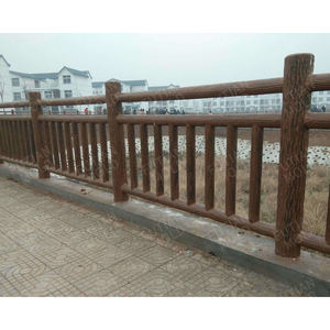 قوالب درابزين خرسانة مسبقة الصب للزينة من البلاستيك والخشب لسياج الطرق في الهواء الطلق من Futian. m - Product Image 1