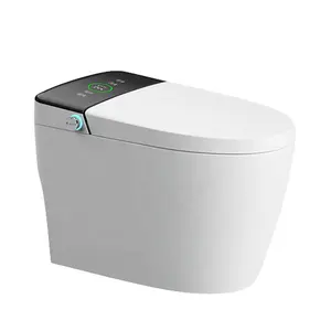 Toilet penyiram toilet otomatis sensor mewah Modern toilet cerdas kamar mandi toilet cerdas wc