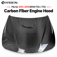Capot moteur entièrement en fibre de carbone, style M3 pour BMW Série 3 F30 F31 F35, pièces de carrosserie automobile, accessoires extérieurs de voiture