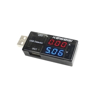 Probador de unidad flash USB Medidor de corriente y voltaje USB para pruebas convenientes