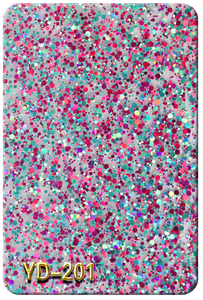 بسعر الجملة ورقة لامعة من الأكريليك الملون اللامع 3 قطعة من الزجاج غير اللامع بحجم ورقة أكريليك بنقط ثقيلة - Product Image 2