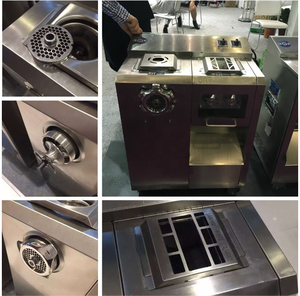 Mesin pemroses daging komersial, mesin pengiris pemotong daging segar, mesin pengisi sosis kubus - Product Image 6