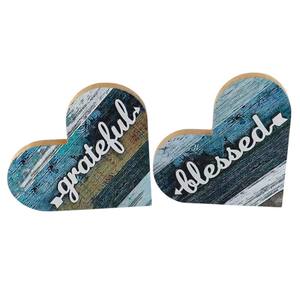 Buatan tangan kualitas tinggi Mini kayu hati cinta huruf hadiah untuk Valentine pasangan DIY liburan & Pesta gantung dekorasi - Product Image 6