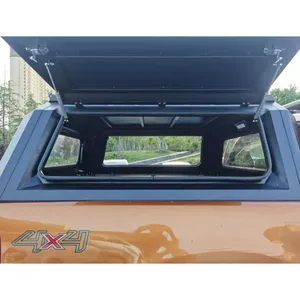 Toldo negro para camión, tapa dura para vigo revo ranger triton dosel, accesorios de acampada