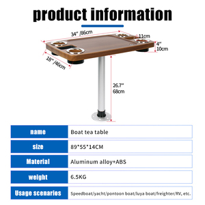 Table d'activités, table de <span class=keywords><strong>bar</strong></span>, table de bureau, table basse, table de bateau, fabriquée en Chine - Product Image 6