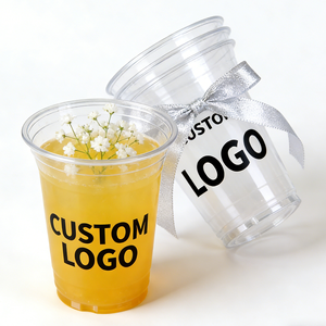 Gobelets en plastique PET à paroi simple de 32 oz (90 mm) pour mariage, camping, avec surprise personnalisée, vaisselle jetable pour fête - Product Image 1