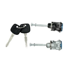 Toyota Door <b>Lock</b> Cylinder 690050K011 With 2 <b>Keys</b> For Hilux Vigo 05 14 Stainless Steel Cylindrical <b>Lock</b> - Product Image 1