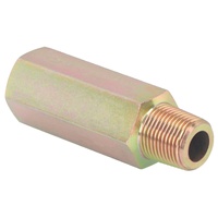Raccord mâle hexagonal à double filetage mâle standard britannique, avec filetage femelle allongé, 2, 3 et 4 pouces