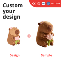 Peluche de Elefante con Corona Personalizada, Adorable Muñeco de Peluche de Animal Real, Personaje Kawaii, Mascota, OEM, ODM, Regalo para Bebés