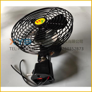 อะไหล่แท้ระบบพัดลมไฟฟ้า XCMG WF-0124V สำหรับรถบดถนน รถเกรด และรถตัก 3 รู 803502415 - Product Image 4