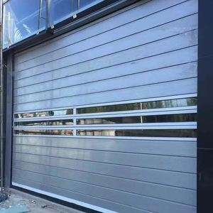 주거용 및 상업용 현대식 알루미늄 합금 롤업 차고 문 (방풍 기능 및 마감 표면 처리) - Product Image 3