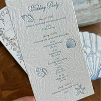 Billets d'admission en papier personnalisés de forme spéciale, billets d'admission de mariage, personnalisés professionnellement