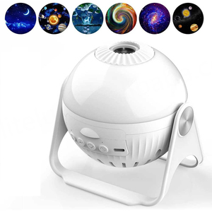 Lámpara Planetario Giratoria de 360° para Dormitorio Infantil, Regalo de San Valentín, Decoración de Boda, Proyector de Cúpula Planetaria - Product Image 1