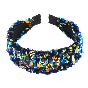 होवसेको सबसे ज्यादा बिकने वाला फैशन सेक्रइन हेयर हूप व्यक्तिगत एंटी-स्लिप स्पंज रंगीन हेडबैंड हेयरबैंड हेयरबैंड - Product Image 6