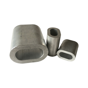 Hardware metálico-Virola de aluminio Forma C Manga de cuerda de alambre Cuerda de alambre de acero Virola de tubo de aluminio con cobre y nailon - Product Image 6