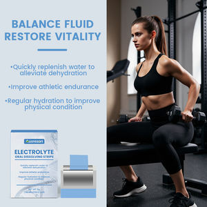 ASAP OEM Tiras de electrolitos orales de rápida disolución, suplemento deportivo que mejora la resistencia atlética, tiras de electrolitos orales. - Product Image 2