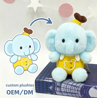 Jouets en peluche personnalisés pingouin, tigre, éléphant - Poupées en coton PP doux - Cadeau anti-stress pour anniversaire - Fabricant OEM