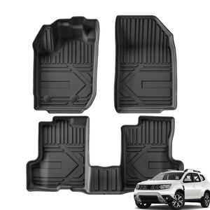 Lanjing per tutte le stagioni impermeabile completo Tpe copertura interna del pavimento per Auto tappeto per <span class=keywords><strong>Duster</strong></span>_2018-2024 tappetino - Product Image 1