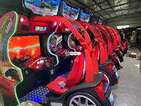 Machine d'arcade de course immersif à monnayeur, simulateur de conduite automobile dynamique pour centre de jeux intérieur et FEC