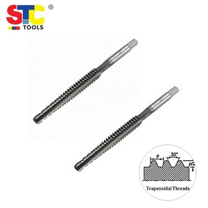 Bouchon inférieur à cannelure droite HSS ACME outils de filetage de vis de machine Tr8-Tr20 <span class=keywords><strong>taraud</strong></span> trapézoïdal trapézoïdal - Product Image 3