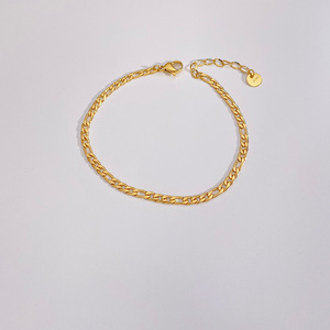 <span class=keywords><strong>Bracelet</strong></span> en Acier Inoxydable Plaquage <span class=keywords><strong>Or</strong></span> 18K Personnalisé PVD Étanche, <span class=keywords><strong>Bracelet</strong></span> Gourmette Torsadée Câble pour Femme - Product Image 3