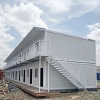 Cabine portable modulaire à 2 chambres, belle maison conteneur inspirée du Costa Rica pour la construction au Koweït