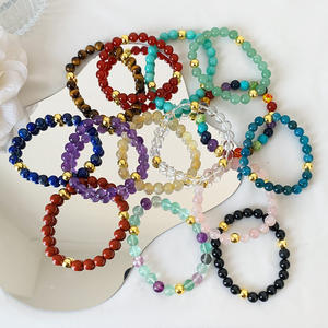 Bracelet de luxe en cristal poli, nouveau design original, bijoux colorés faits à la main pour femmes, cadeau - Product Image 3