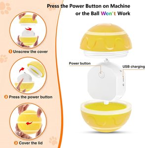 New Arrival Hot Selling Toy Smart Electric Remote Control <b>Dog</b> Chew <b>Ball</b> Interactive Pet Chew Toys - Product Image 4