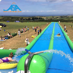 Outdoor <strong>50m</strong> City <strong>Slide</strong>, <strong>Inflatable</strong> <strong>slip</strong> n <strong>Slide</strong> Water <strong>Slide</strong> for Adult <strong>and</strong> Kids - Product Image 1