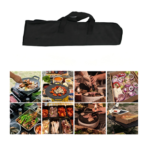 Juego <span class=keywords><strong>de</strong></span> Utensilios para <span class=keywords><strong>Barbacoa</strong></span> <span class=keywords><strong>de</strong></span> Acero Inoxidable <span class=keywords><strong>de</strong></span> Primera Calidad, 3 Piezas, Portátil, con Bolsa <span class=keywords><strong>de</strong></span> Transporte - Product Image 3