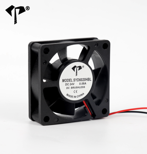 Ventilador Axial DC 6020 de 60x60x20mm, Ventilador con Marco de Plástico y Aspas de Impulsor, Enfriador de 5V 12V 24V DC, Ventilador de Ventilación con Doble Rodamiento de Bolas Sin Escobillas - Product Image 2