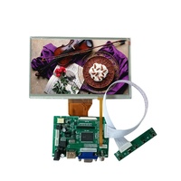 Kit d'affichage LCD TFT industriel de 7 pouces avec écran tactile capacitif en option et carte HD-MI pour projet OEM
