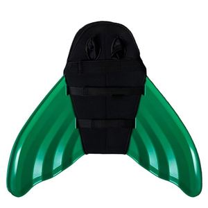 10 años de fábrica sirena goma Monofin Merfin sirena cola natación aleta aletas natación buceo libre aleta de buceo aleta de goma Natural - Product Image 4