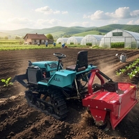 Livraison Rapide Vente en Gros Tracteur à Chenilles Diesel 40 CV Double Usage pour Concessionnaires de Machines Agricoles