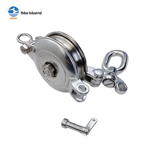 Bloque de elevación HIDEA de acero inoxidable con doble pivote y ojo, forjado marino para cargas pesadas, para construcción - Product Image 5