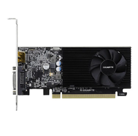Carte graphique GIGABYTE GeForce GT 1030 Low Profile D4 2G intégrée avec 2 Go de mémoire DDR4 64 bits (GV-N1030D4-2GL)