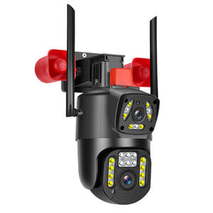 Detección de movimiento Visión nocturna profesional <span class=keywords><strong>3mp</strong></span> Alta resolución HD Lente dual Seguridad hogar <span class=keywords><strong>CCTV</strong></span> cámara domo - Product Image 3