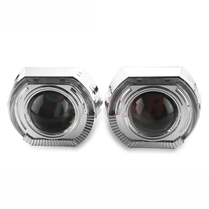 IPHCAR New 3.0 inch quảng LED mặt nạ LED angel eyes những tấm vải liệm chất lượng cao LED DRL cho Bi xenon ống kính máy chiếu - Product Image 2