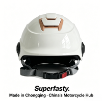 Casques de moto ouverts en ABS très économiques, accessoires de moto, casques de moto, casque de moto électrique