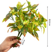 Plantes artificielles de haute qualité, feuillage de Pothos, fleurs décoratives pour la maison et les mariages, couronnes et plantes