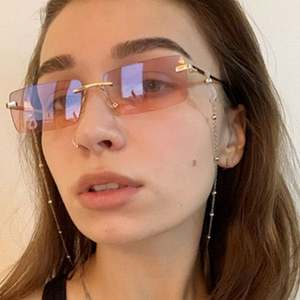 Style estival 2021, lunettes de soleil rétro pour femmes, dégradé de couleurs, UV400, lunettes de soleil carrées sans monture pour femmes - Product Image 2