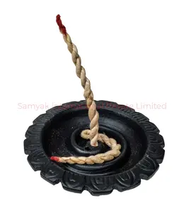 Handmade Rope Incense And Tibetan Sticks Clay Incense Burner|Home decoration| Eco- friendly |Wholesale price