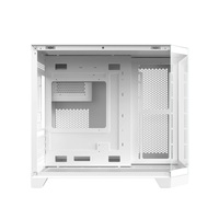 Boîtier PC Gaming AntarcChill Nouveau Design, Tour d'ordinateur MATX et Boîtier PC de Type Mid-Tower Spécial, Cabinet de Jeu de Bureau