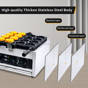 Máquina eléctrica profesional de alta calidad para hacer gofres y crepes franceses, provincia de Taiwán, rueda de pastel de frijol rojo, máquina de aperitivos, nueva condición - Product Image 6