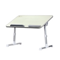XGear A6 Bureau portable pliable pour ordinateur portable, réglable en hauteur et en angle, plateau de lit